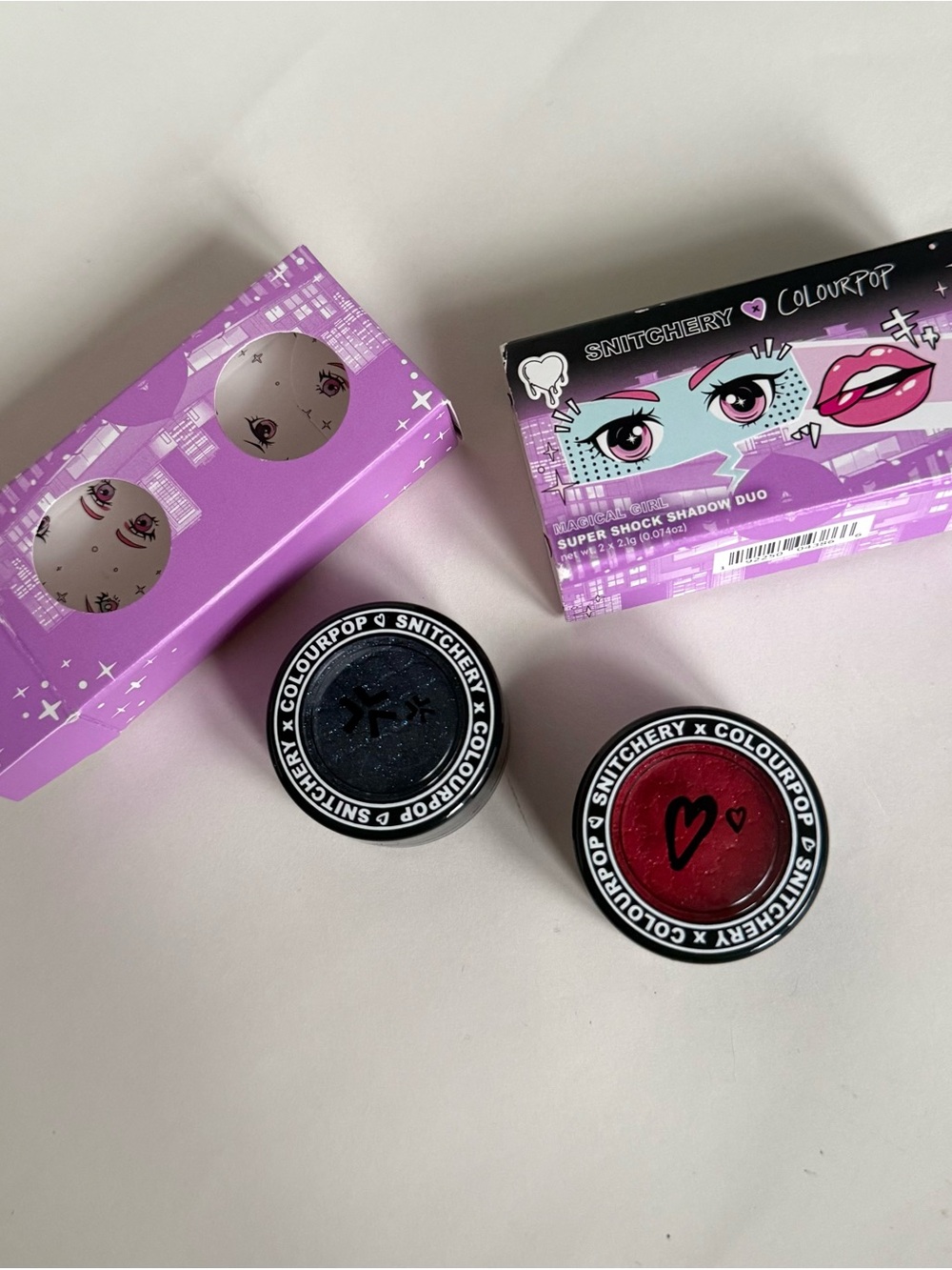 Colourpop Snitchery Collab Super Shock Shadow Duo Set